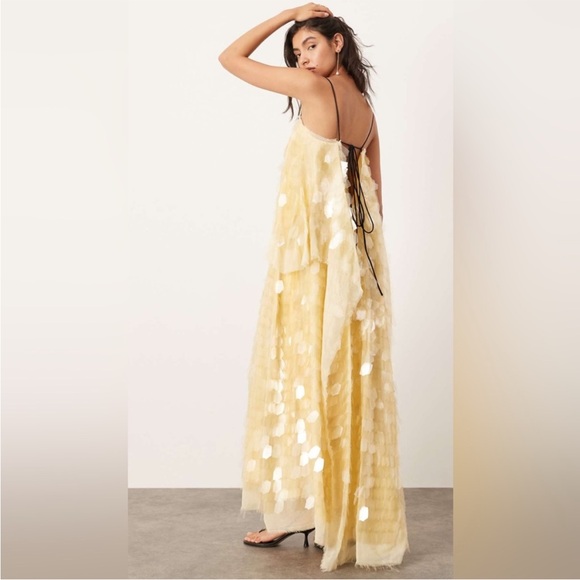 Sold out yellow asos dress! - Picture 4 of 8